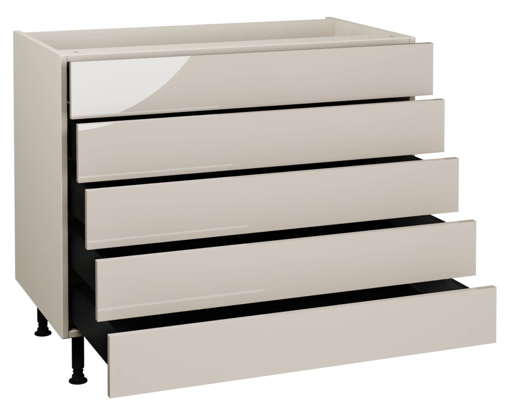 1000 5 Drawer Base