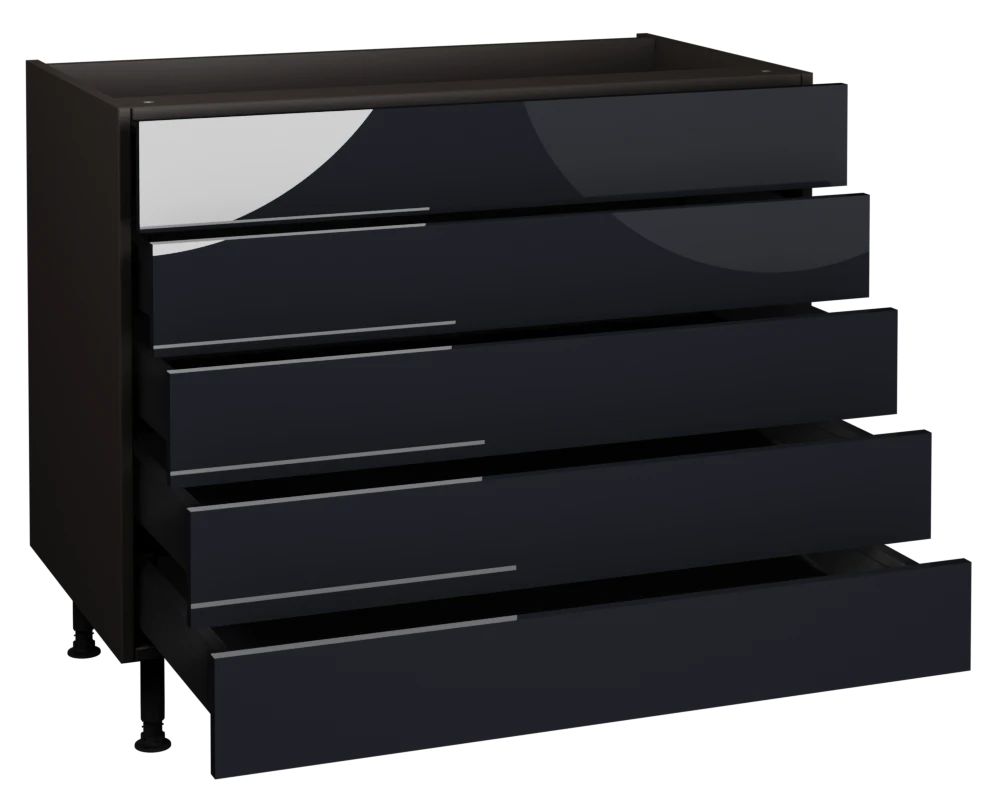 1000 5 Drawer Base