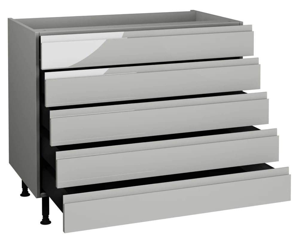 1000 5 Drawer Base
