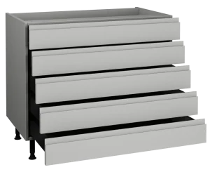 1000 5 Drawer Base