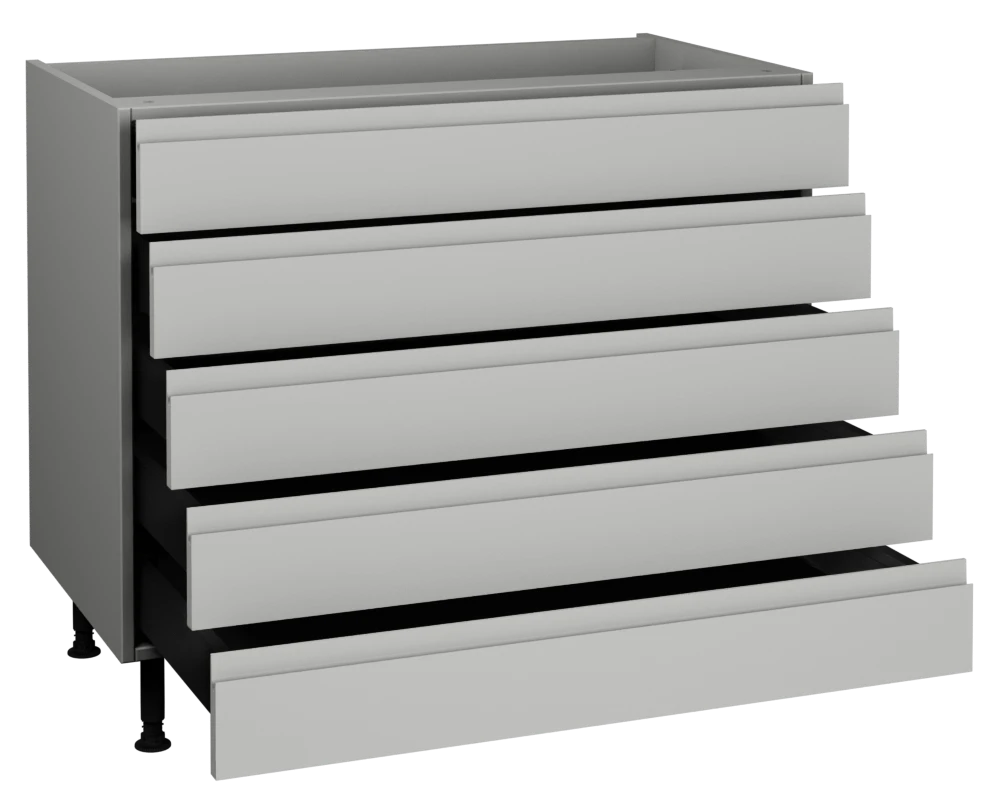 1000 5 Drawer Base