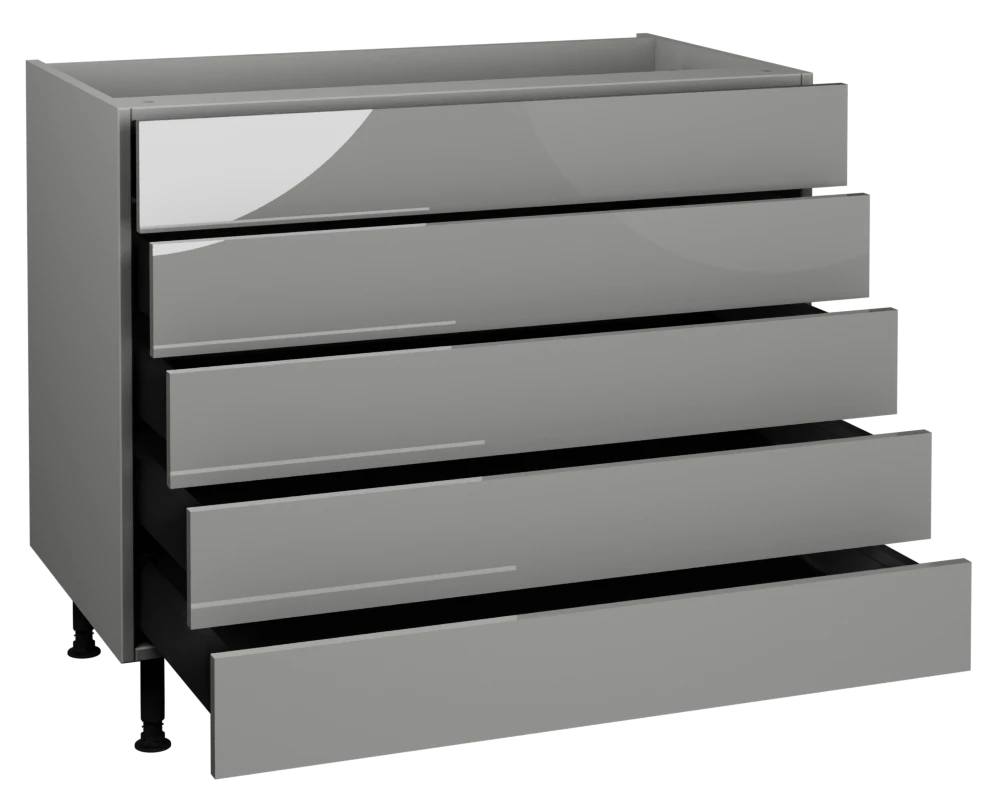 1000 5 Drawer Base