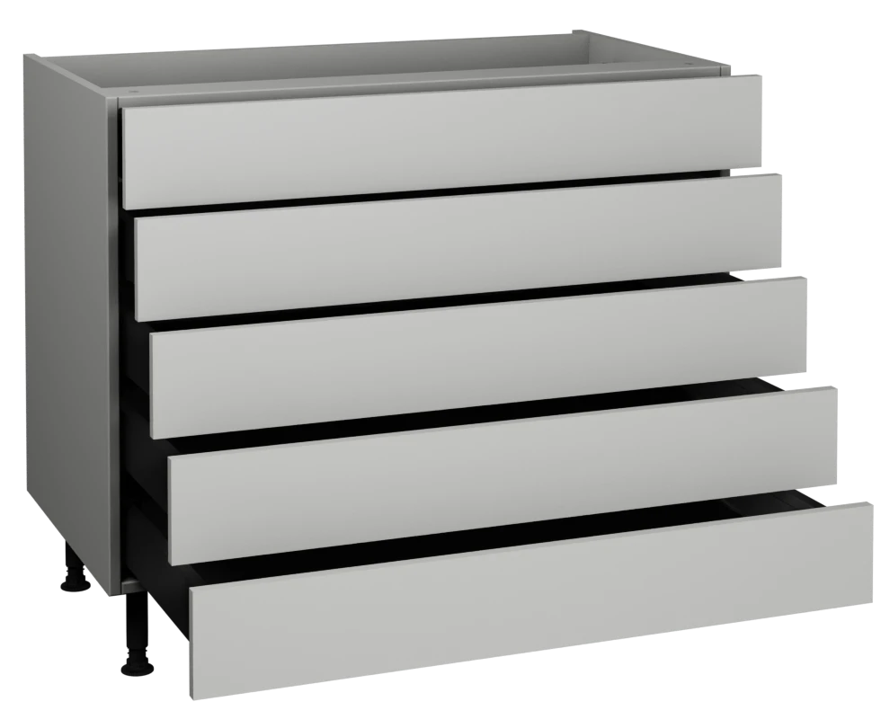 1000 5 Drawer Base