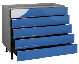 1000 5 Drawer Base
