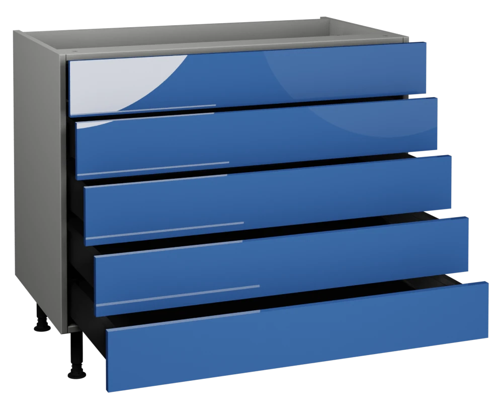 1000 5 Drawer Base