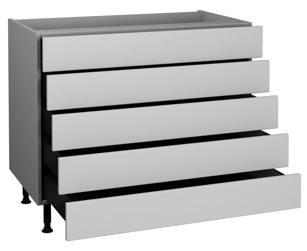 1000 5 Drawer Base