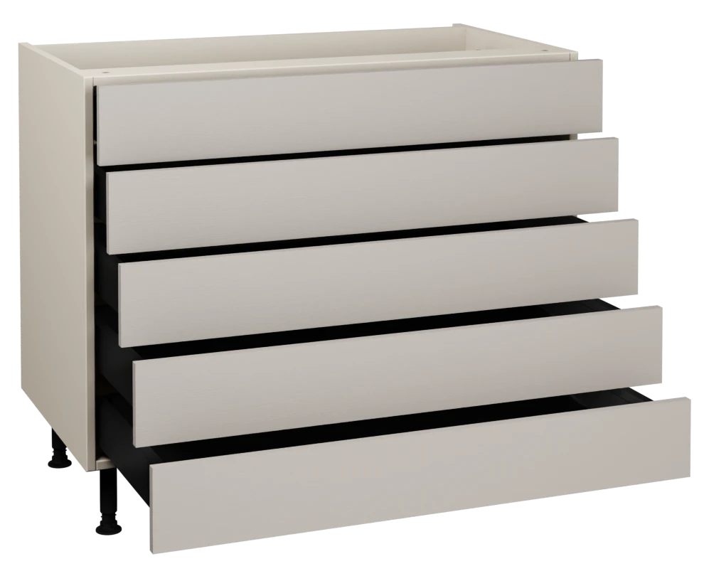 1000 5 Drawer Base
