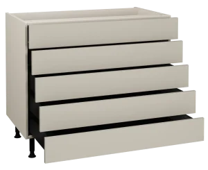 1000 5 Drawer Base