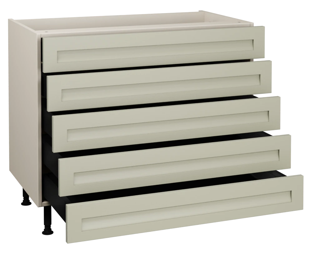 1000 5 Drawer Base