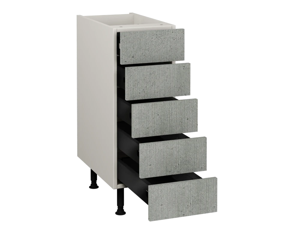 300 5 Drawer Base