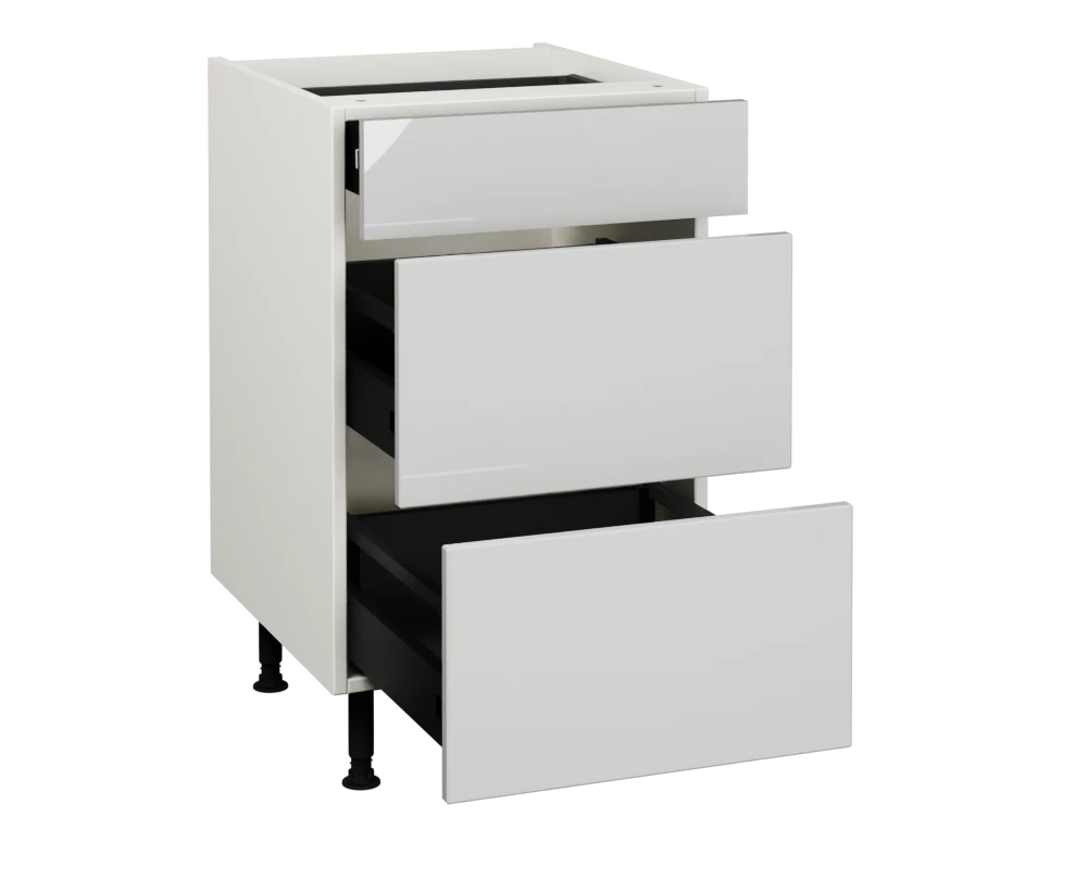 500 3 Drawer Base