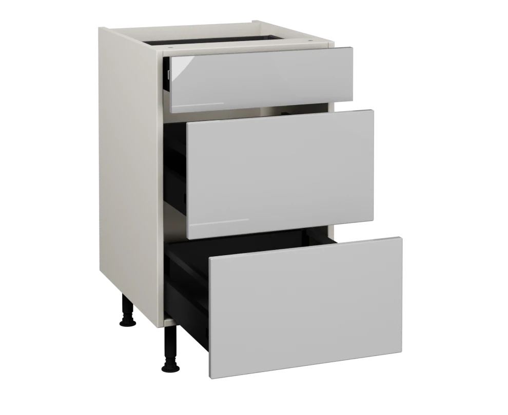 500 3 Drawer Base