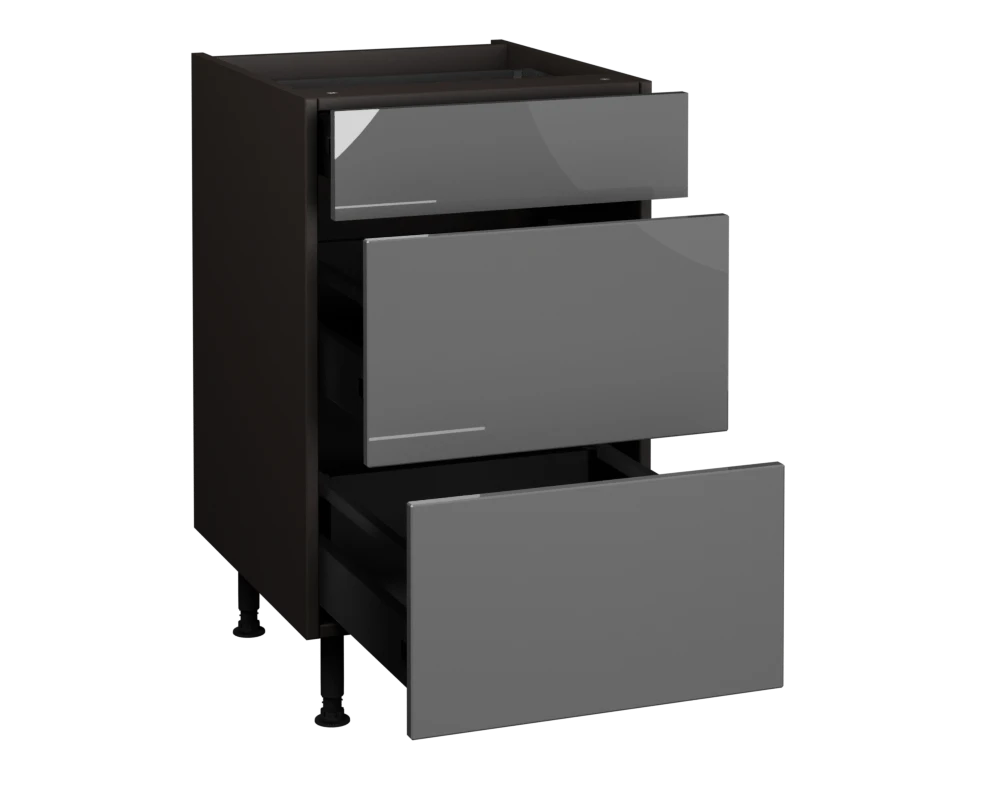 500 3 Drawer Base