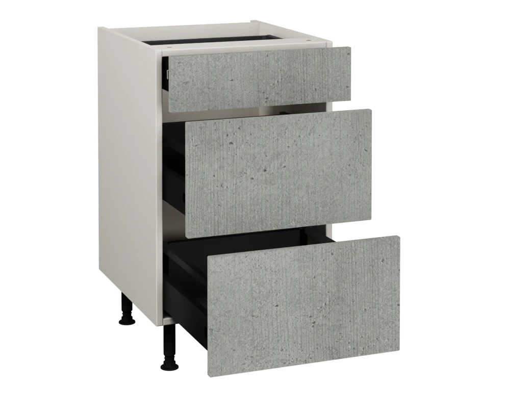500 3 Drawer Base