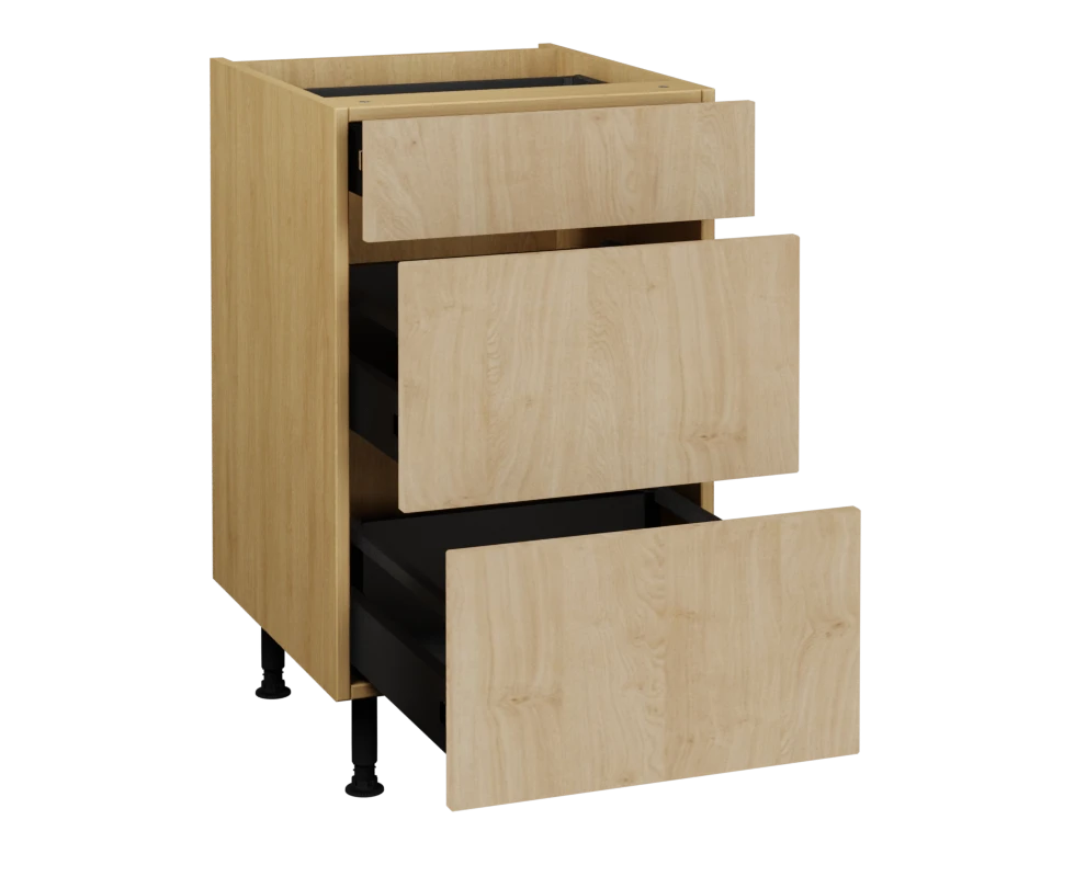 500 3 Drawer Base