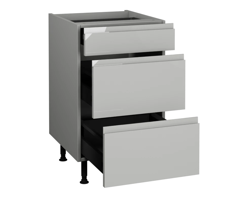 500 3 Drawer Base
