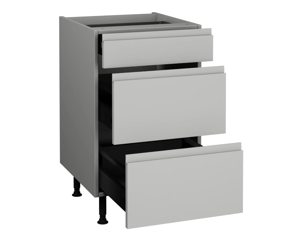 500 3 Drawer Base