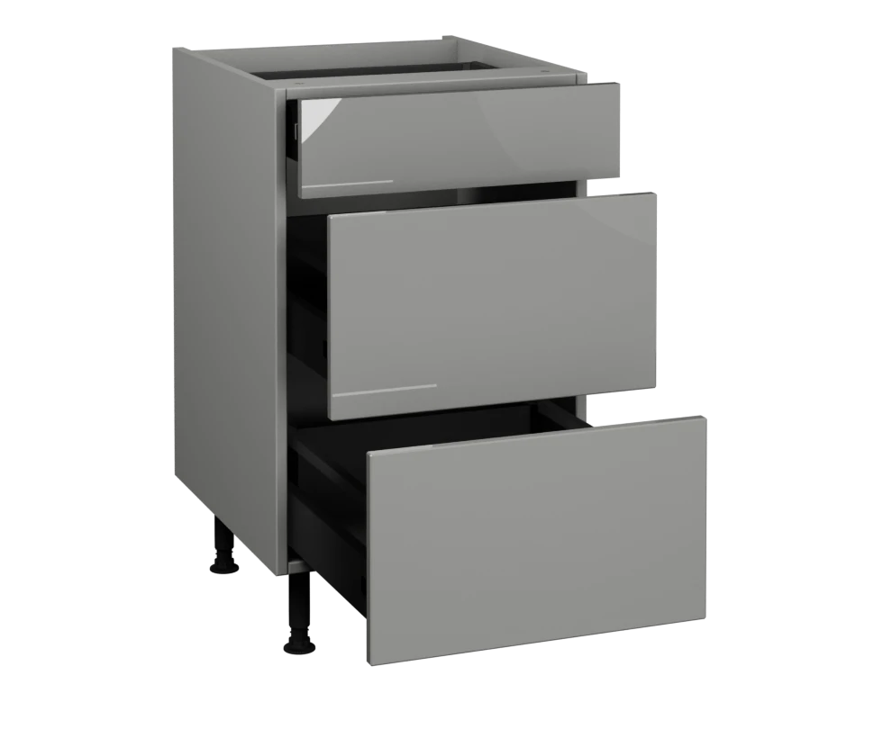 500 3 Drawer Base