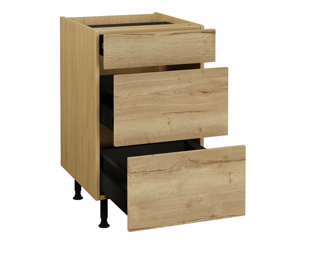 500 3 Drawer Base