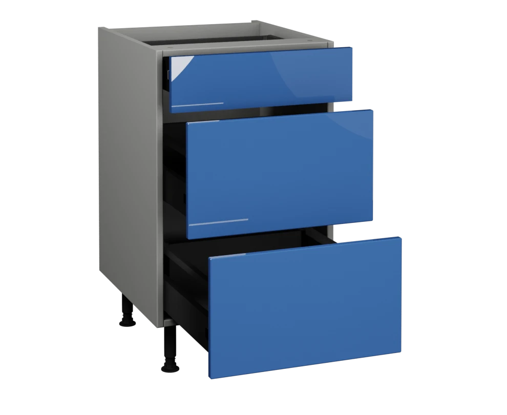 500 3 Drawer Base