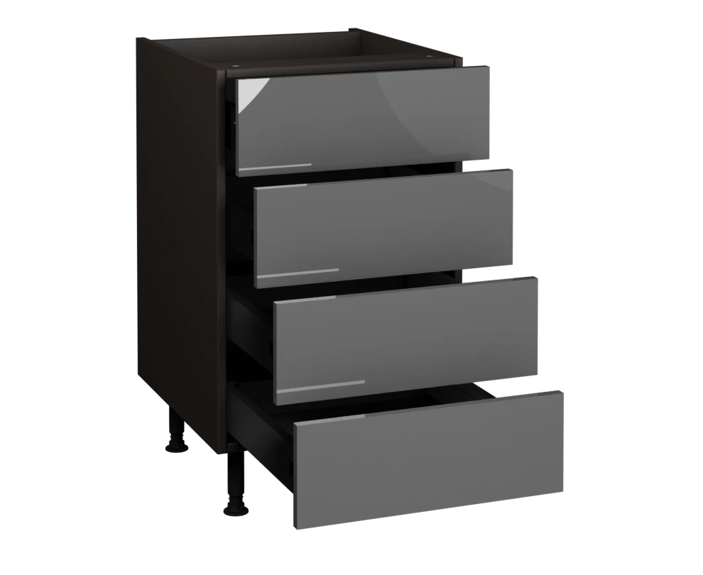 500 4 Drawer Base