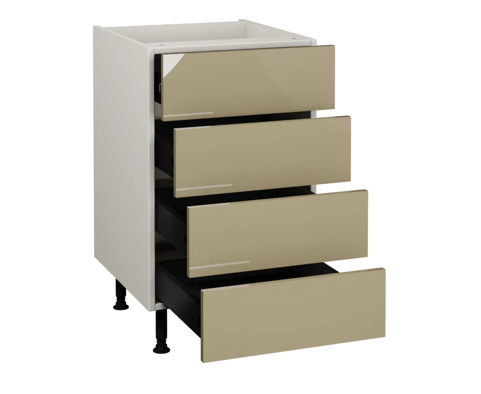 500 4 Drawer Base