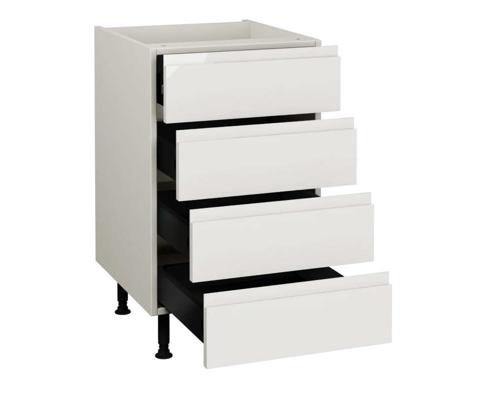 500 4 Drawer Base