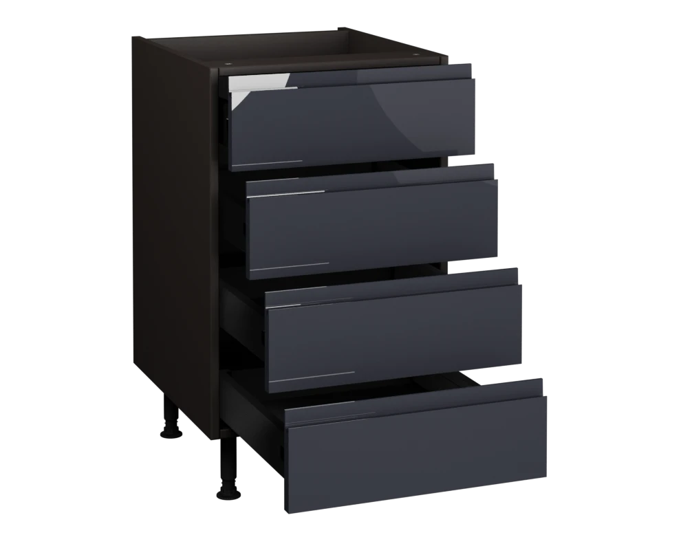 500 4 Drawer Base