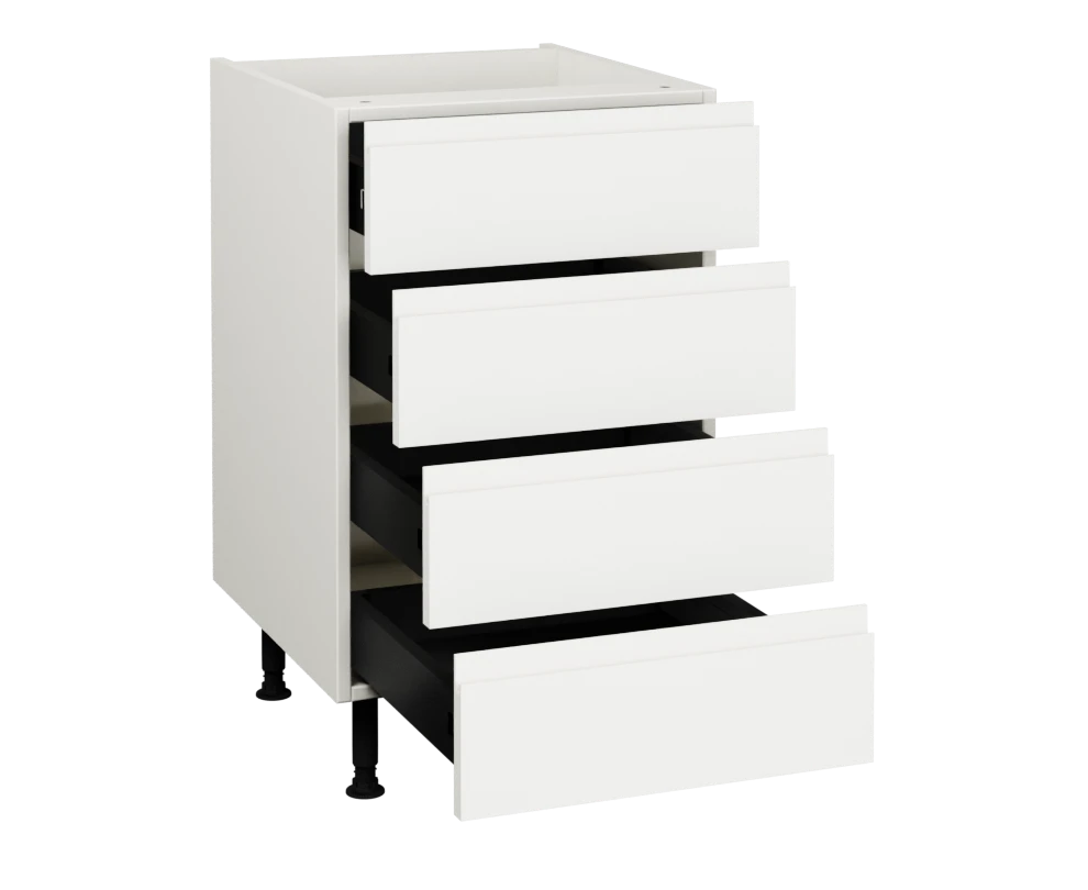 500 4 Drawer Base