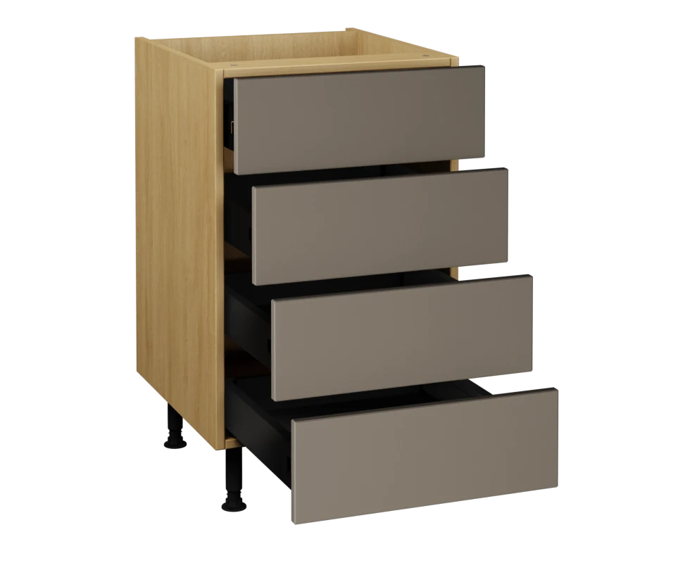 500 4 Drawer Base