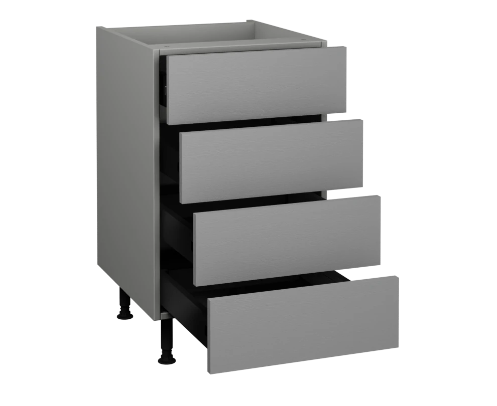 500 4 Drawer Base