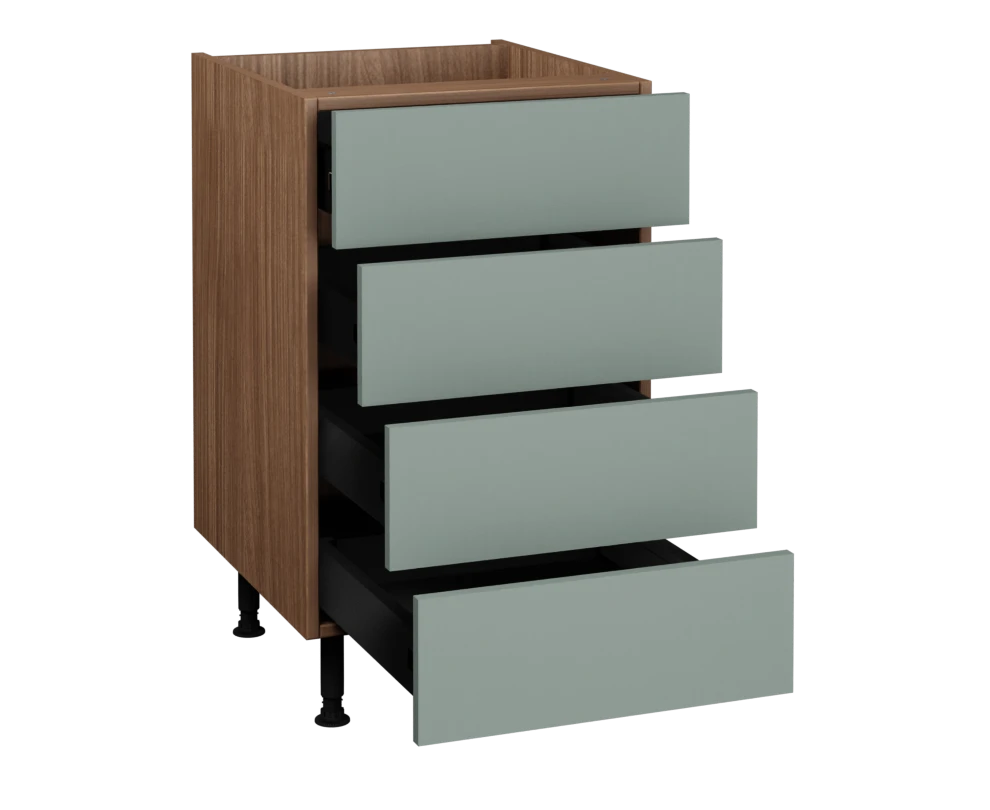 500 4 Drawer Base