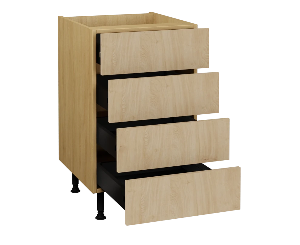500 4 Drawer Base