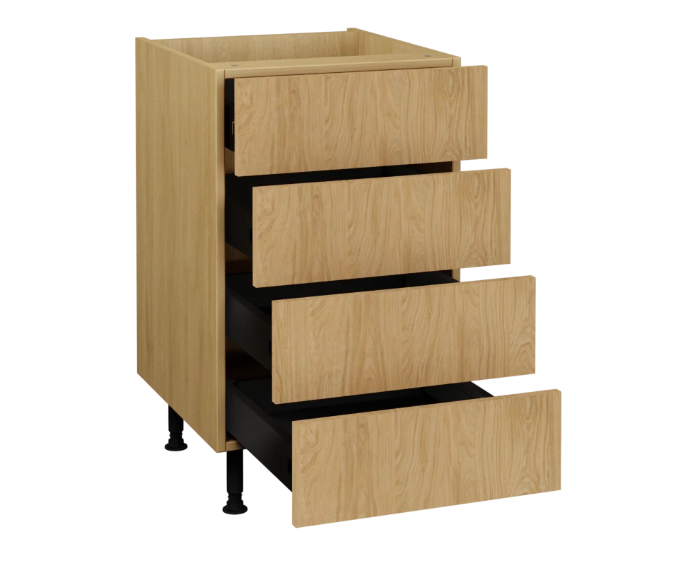 500 4 Drawer Base
