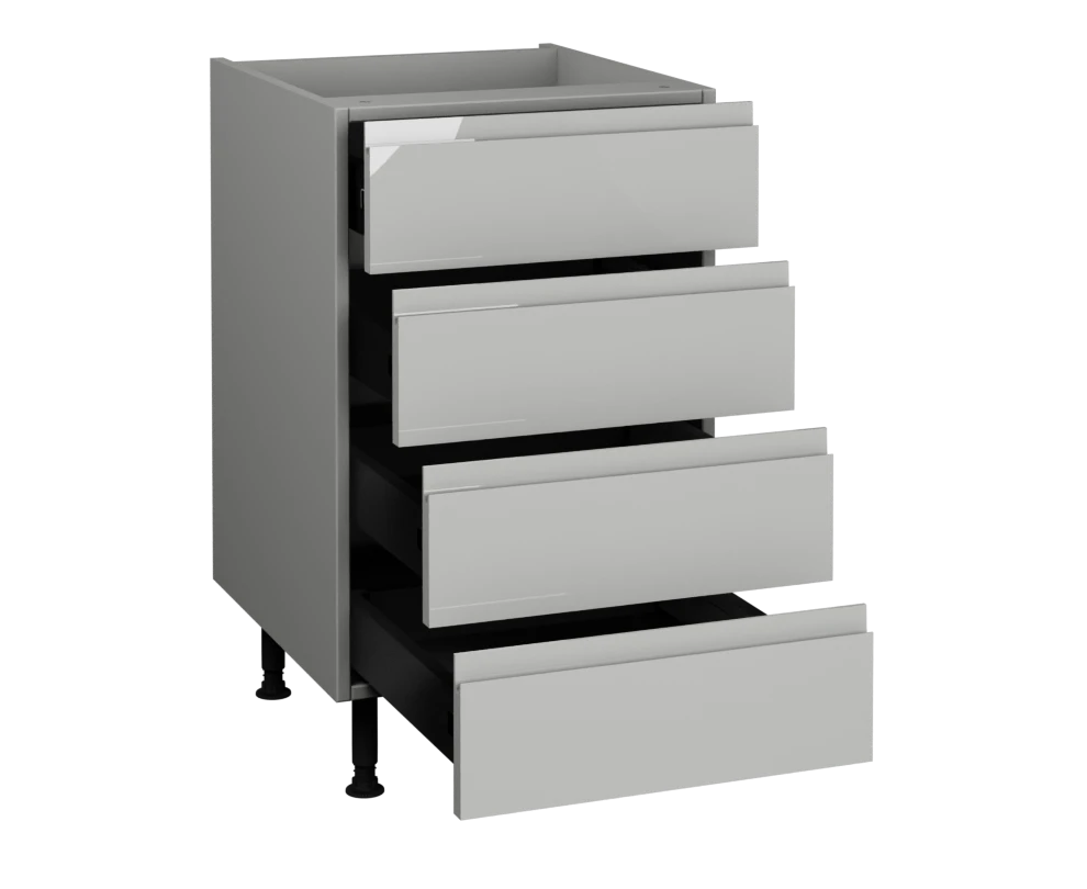 500 4 Drawer Base