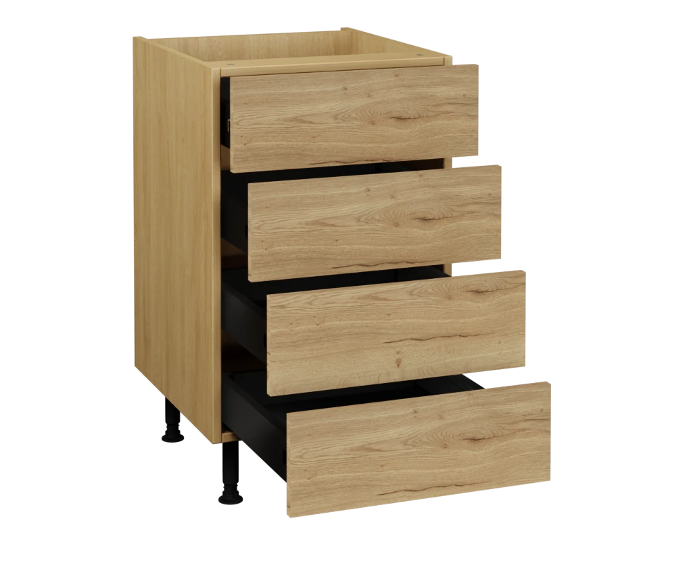 500 4 Drawer Base
