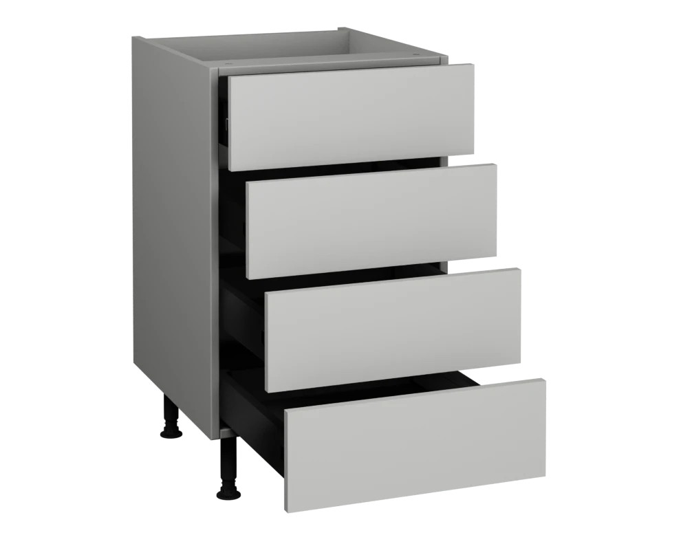 500 4 Drawer Base