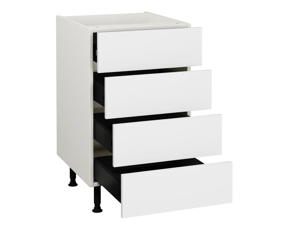 500 4 Drawer Base