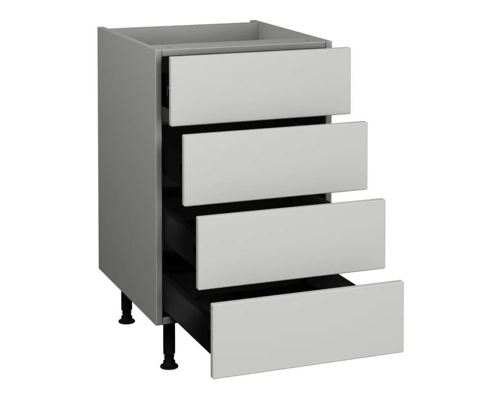 500 4 Drawer Base