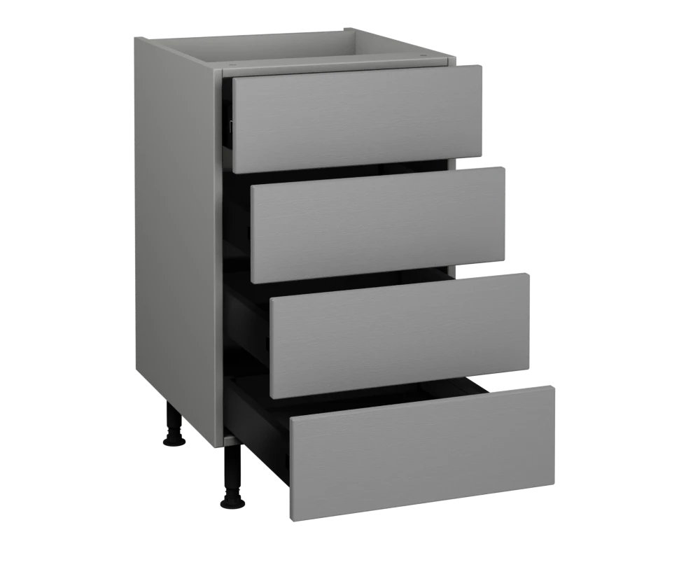 500 4 Drawer Base