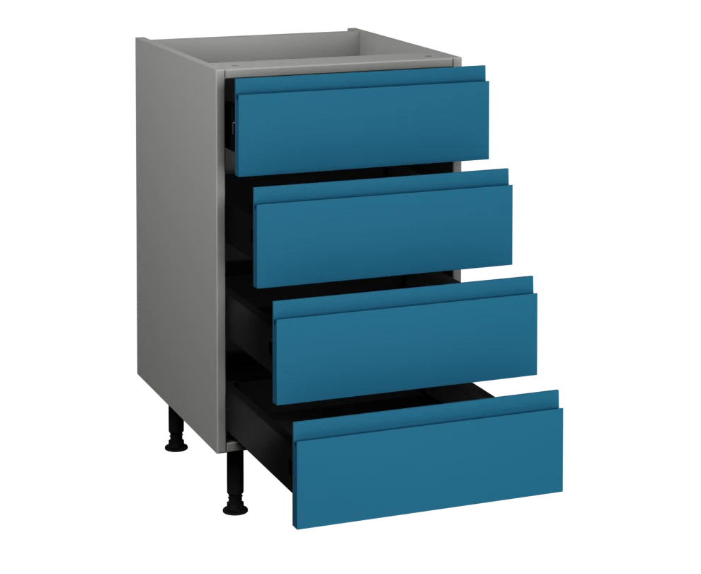 500 4 Drawer Base
