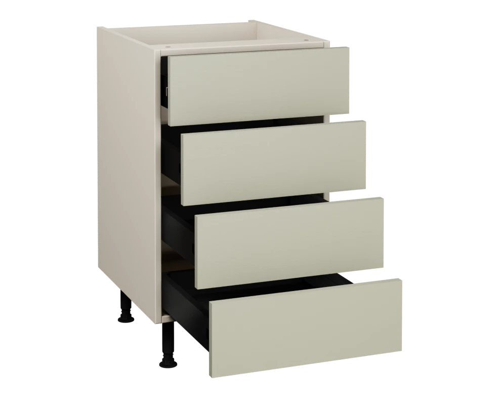 500 4 Drawer Base