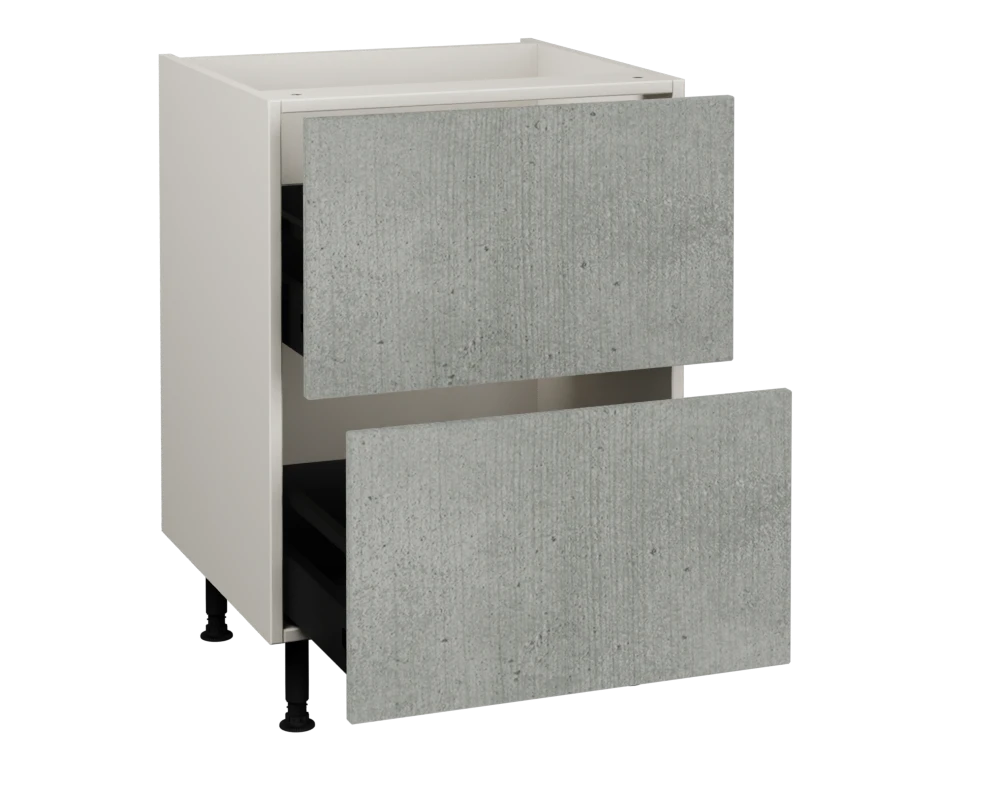 600 2 Drawer Base