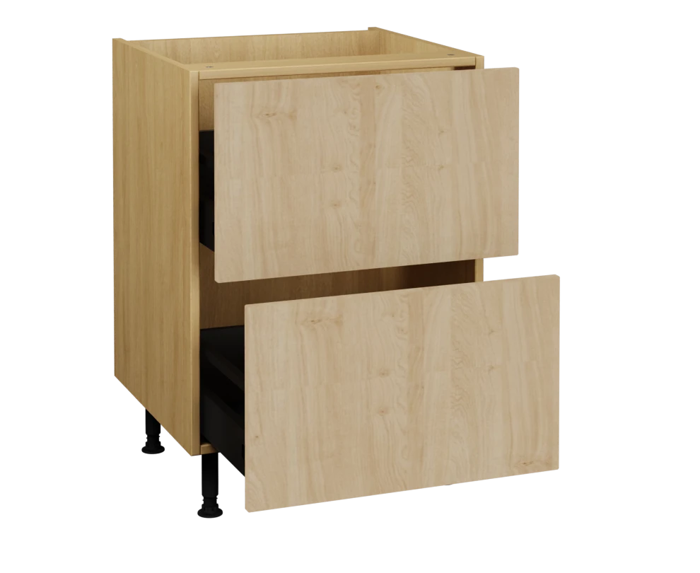 600 2 Drawer Base