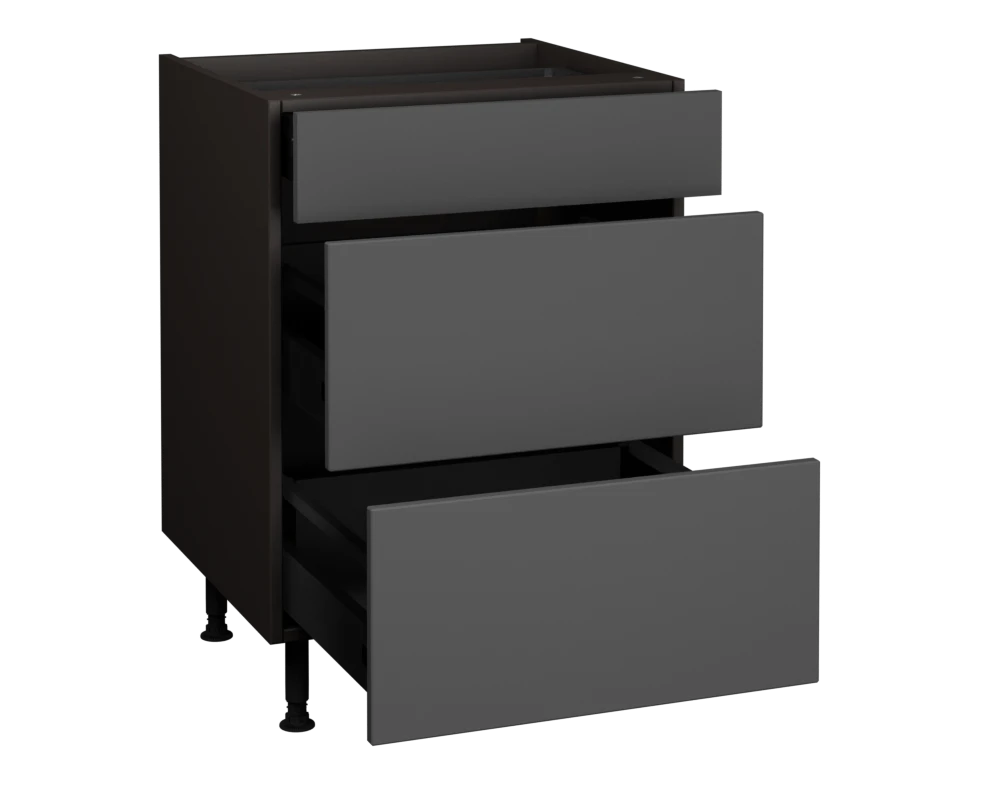 600 3 Drawer Base