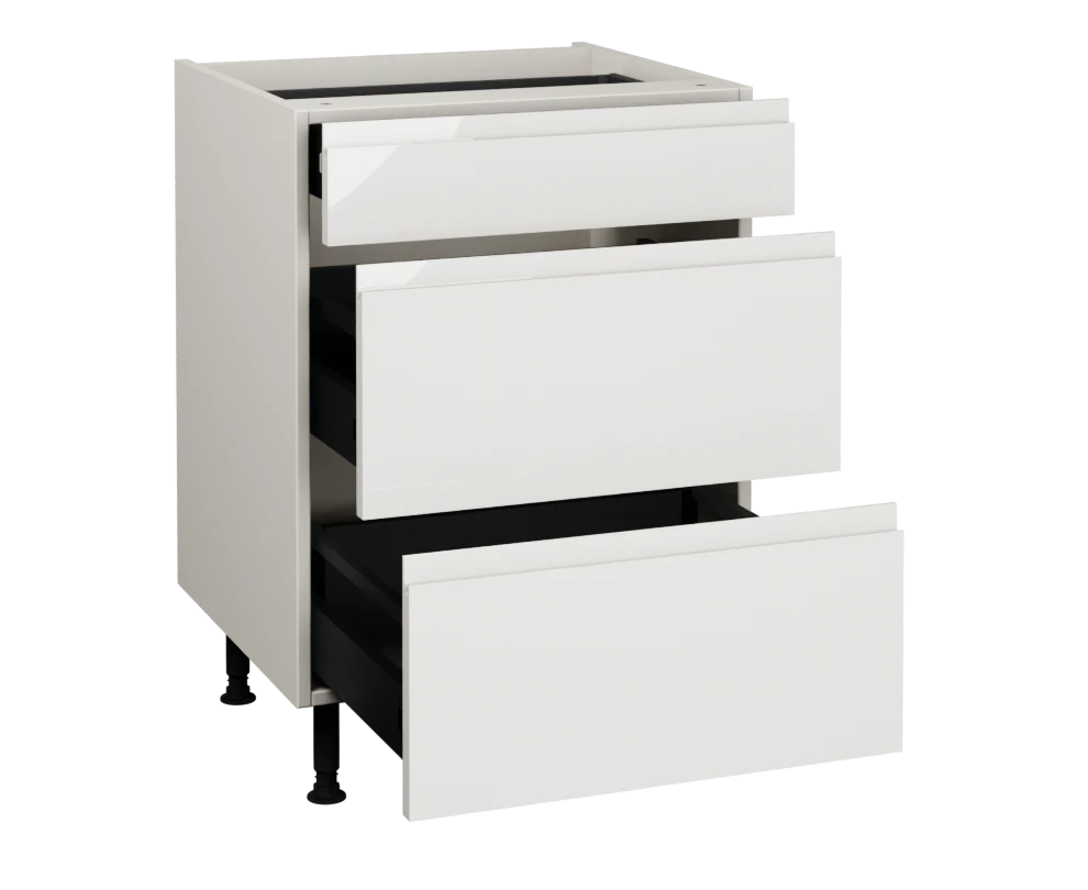 600 3 Drawer Base