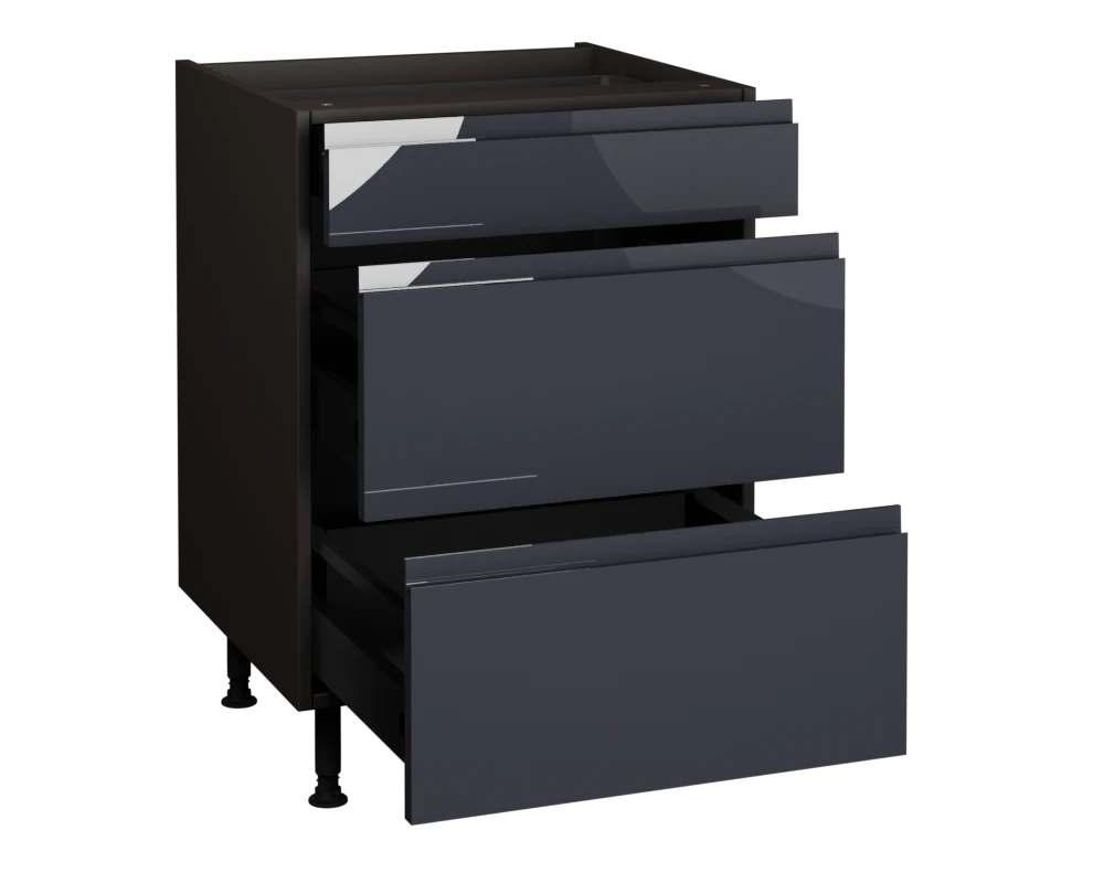 600 3 Drawer Base