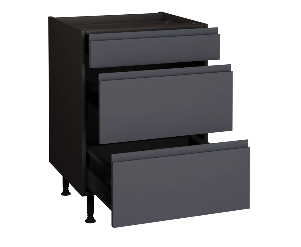 600 3 Drawer Base