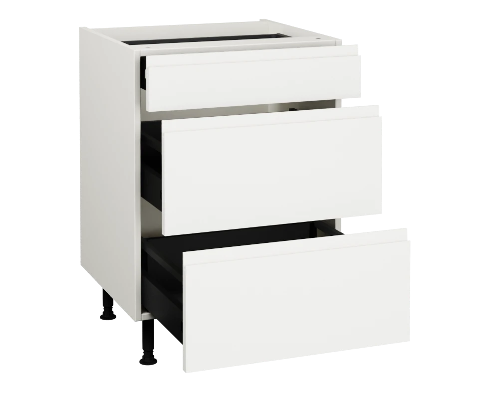 600 3 Drawer Base