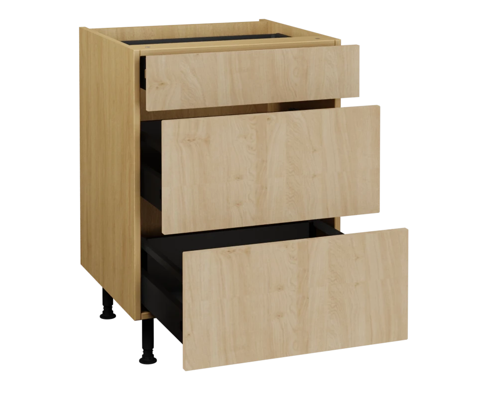 600 3 Drawer Base